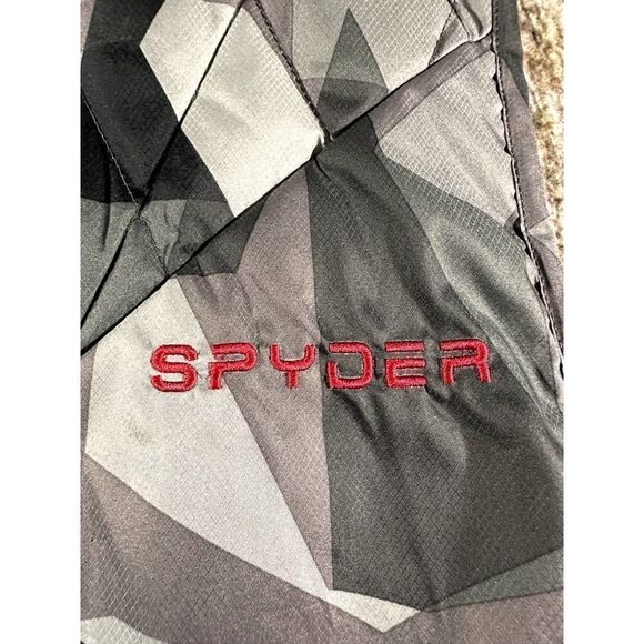 NWOT Spyder Ouzo Insulator ThermaWEB Vest Gray White Camo Print Small Winter - Picture 8 of 10
